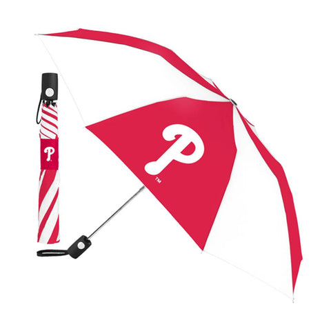 Philadelphia Phillies MLB Automatic Folding Umbrella