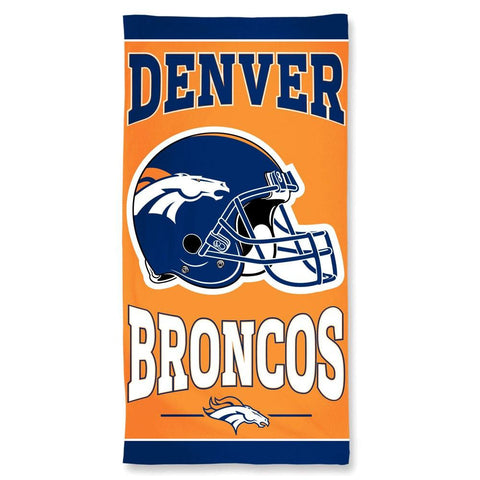 Denver Broncos NFL Beach Towel (30x60)
