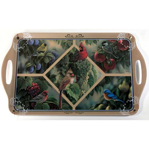 Song Birds Wild Wing Serving Tray (19 x 11.5)