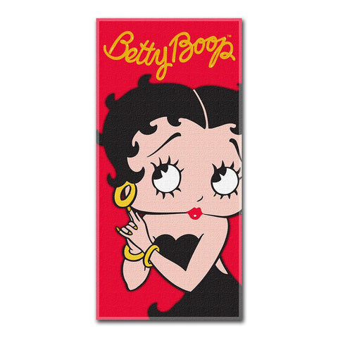 Betty Boop Show Betty Beach Towels (28in x 58in)