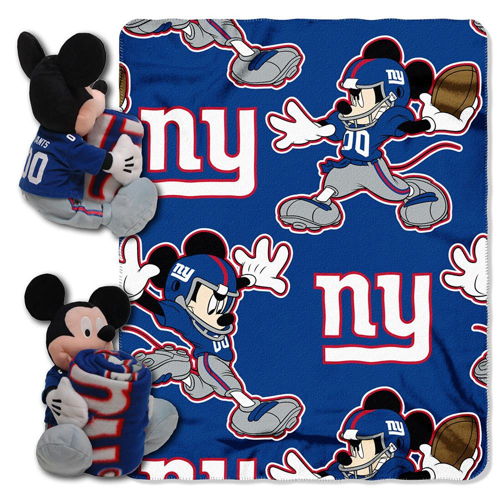 New York Giants NFL Mickey Mouse with Throw Combo