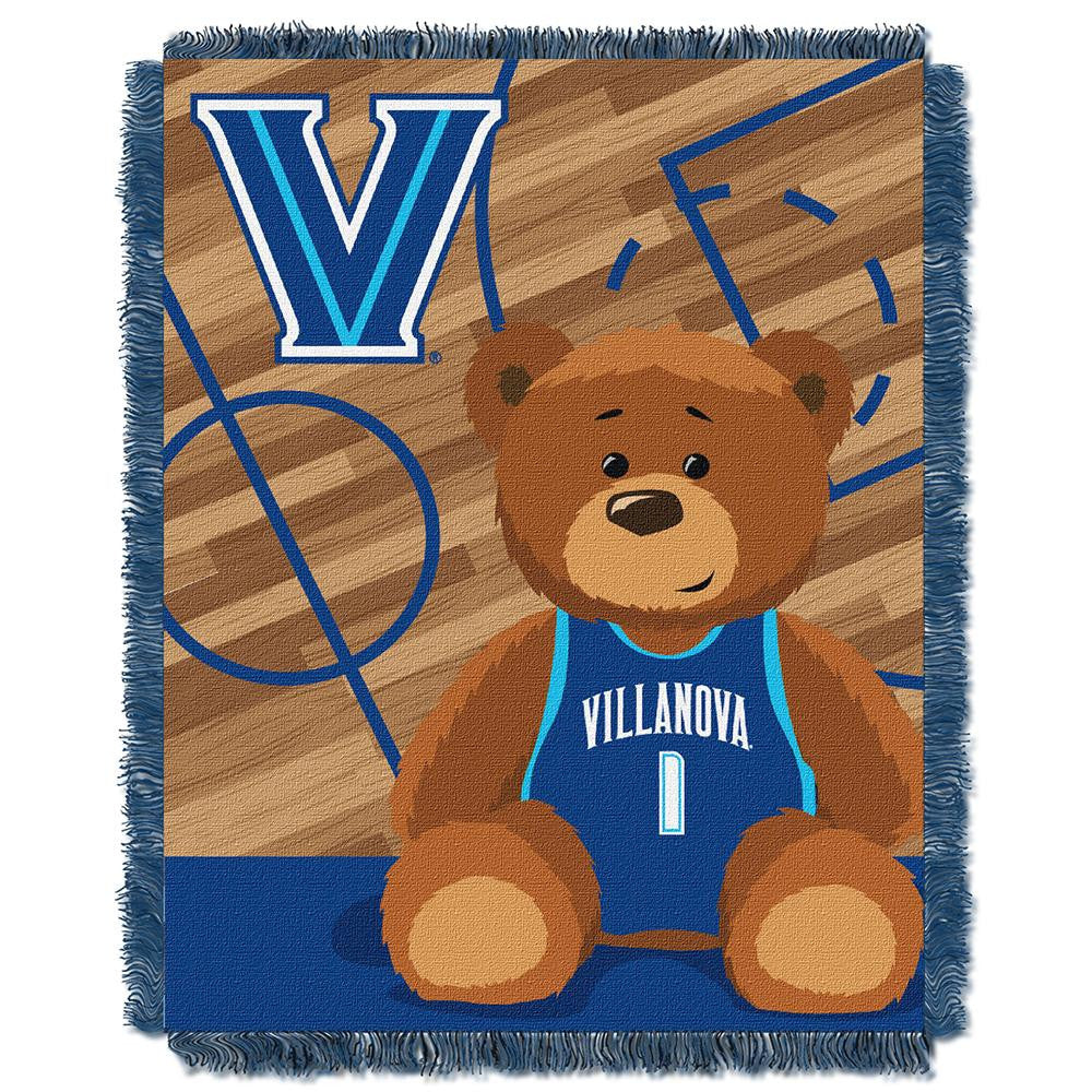 Villanova Wildcats NCAA Triple Woven Jacquard Throw (Fullback Baby Series) (36x48)