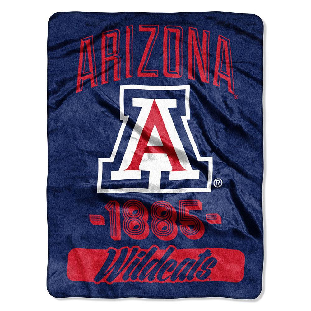 Arizona Wildcats NCAA Micro Raschel Blanket (46in x 60in)