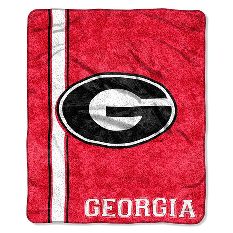 Georgia Bulldogs NCAA Sherpa Throw (Jersey Series) (50in x 60in)