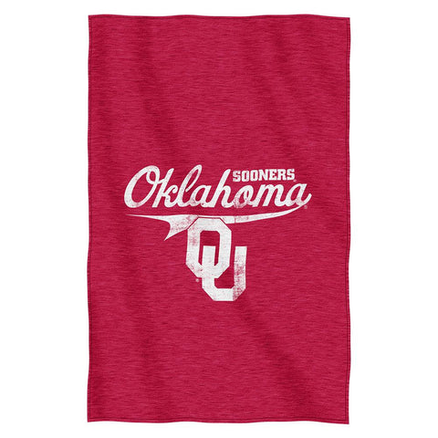 Oklahoma Sooners NCAA Sweatshirt Throw
