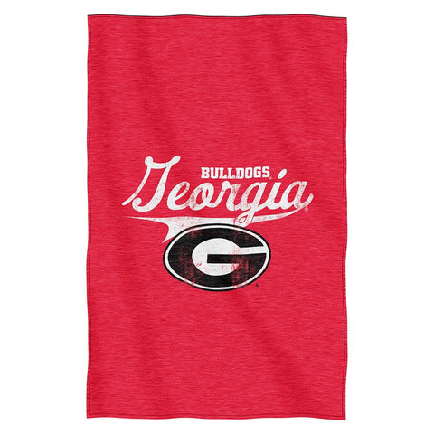 Georgia Bulldogs NCAA Sweatshirt Throw