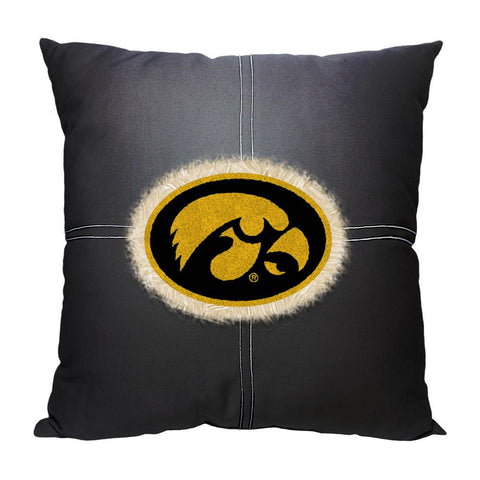 Iowa Hawkeyes NCAA Team Letterman Pillow (18x18)
