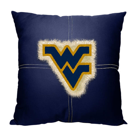 West Virginia Mountaineers NCAA Team Letterman Pillow (18x18)