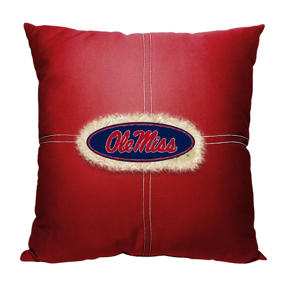 Mississippi Rebels NCAA Team Letterman Pillow (18x18)