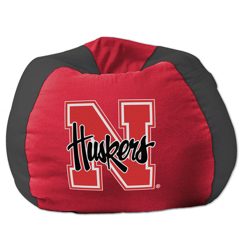 Nebraska Cornhuskers NCAA Team Bean Bag (96 Round)