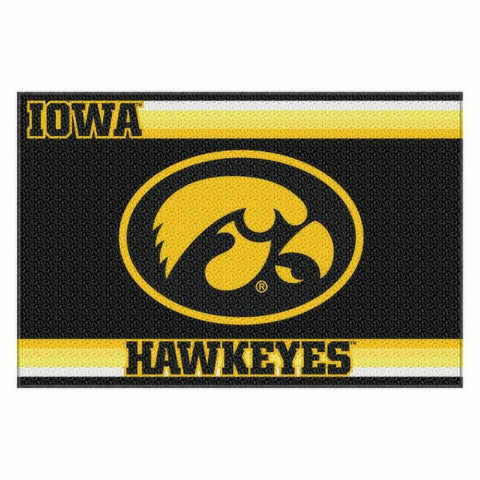 Iowa Hawkeyes NCAA Tufted Rug (Old Glory Series) (59x39)