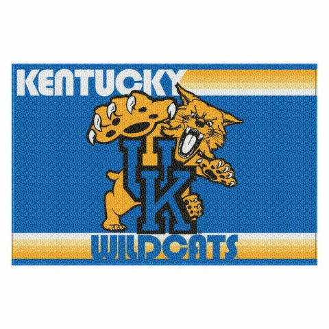 Kentucky Wildcats NCAA Tufted Rug (Old Glory Series) (59x39)