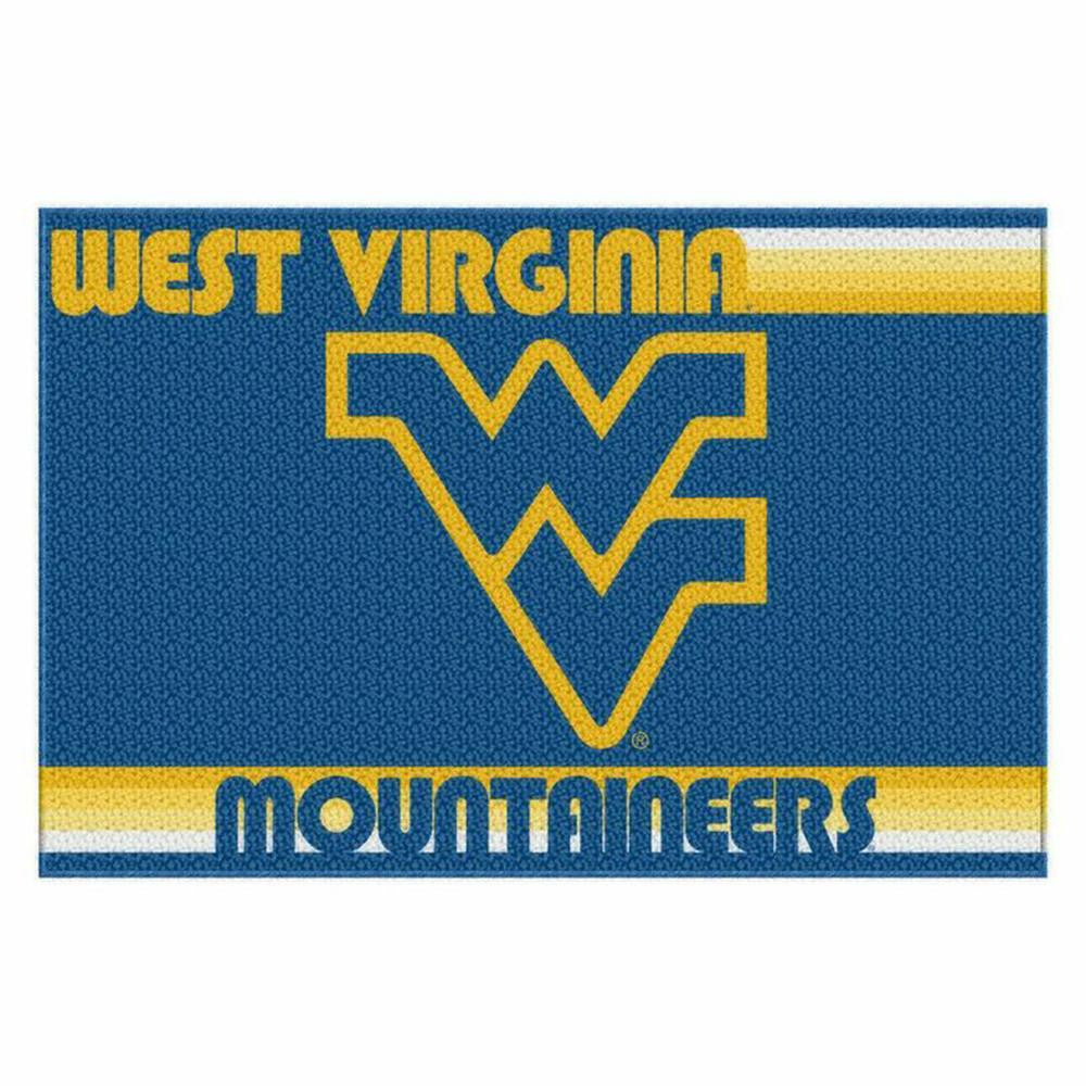 West Virginia Mountaineers NCAA Tufted Rug (Old Glory Series) (59x39)