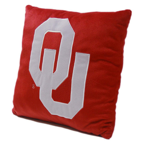 Oklahoma Sooners NCAA Team Plush Pillow (16in x 16in)