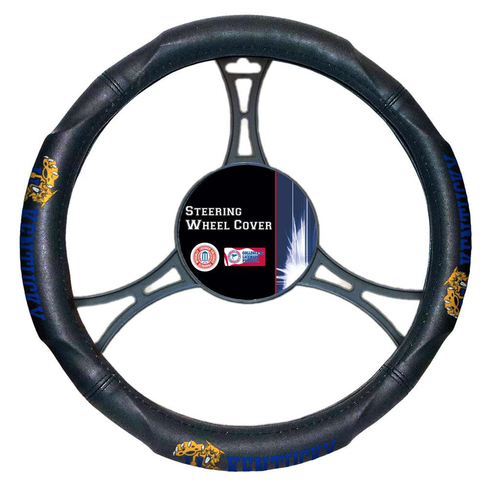 Kentucky Wildcats NCAA Steering Wheel Cover (14.5 to 15.5)