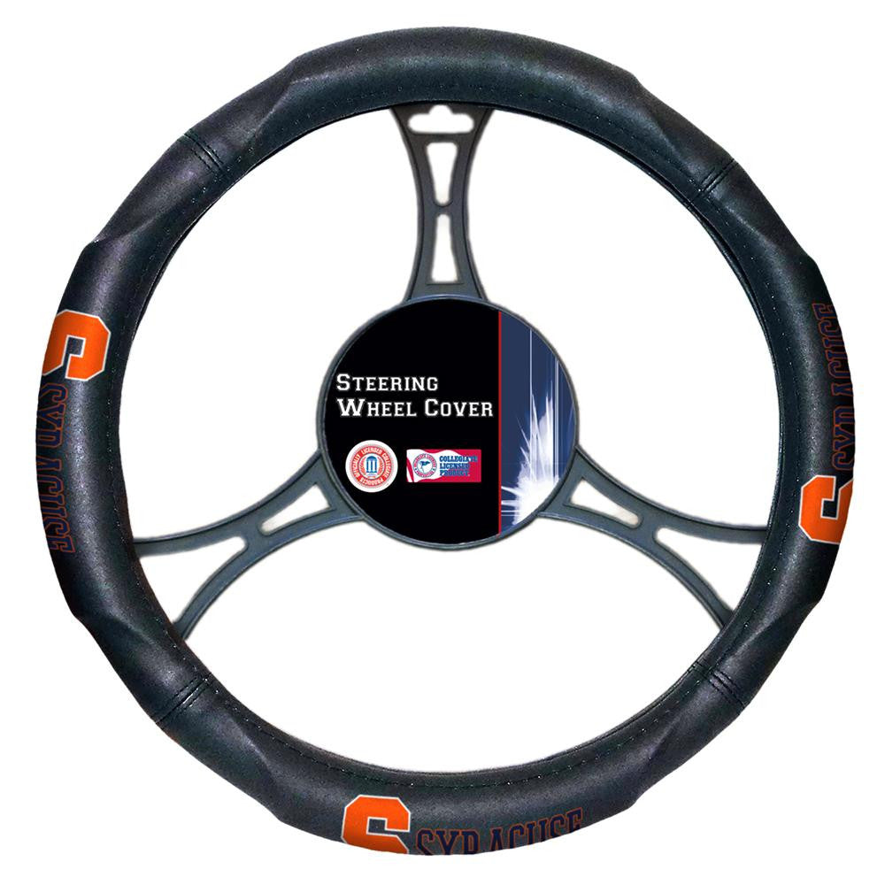 Syracuse Orangemen NCAA Steering Wheel Cover (14.5 to 15.5)