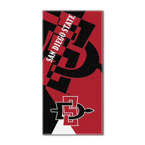 San Diego State Aztecs NCAA ?Puzzle? Over-sized Beach Towel (34in x 72in)