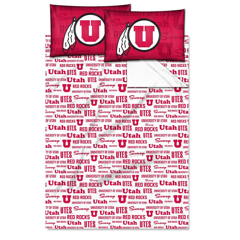 Utah Utes NCAA Full Sheet Set (Anthem Series)