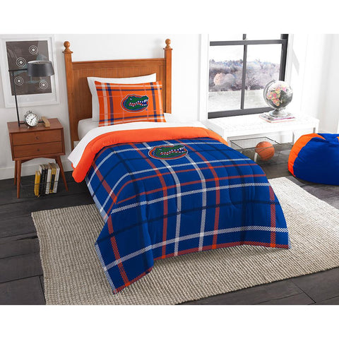 Florida Gators NCAA Twin Comforter Set (Soft & Cozy) (64 x 86)