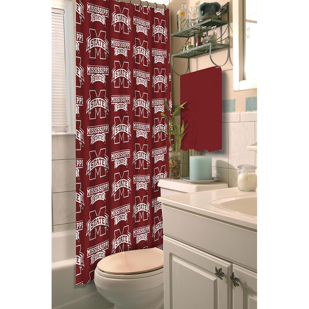 Mississippi State Bulldogs NCAA Shower Curtain