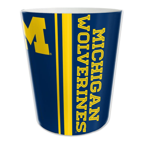 Michigan Wolverines NCAA 10 Bath Waste Basket
