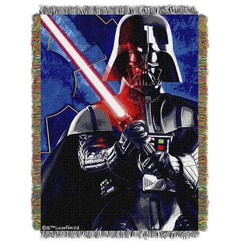 Star Wars Sith Lord  Woven Tapestry Throw (48inx60in)