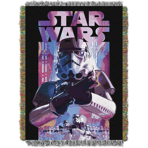 Star Wars Storm Ahead  Woven Tapestry Throw (48inx60in)