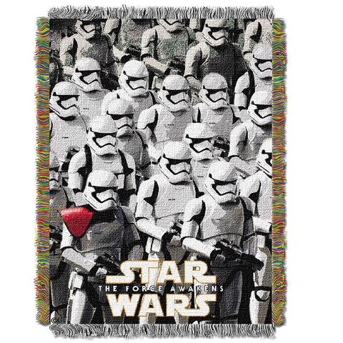 Star Wars Imperial Troops  Woven Tapestry Throw Blanket (48x60)