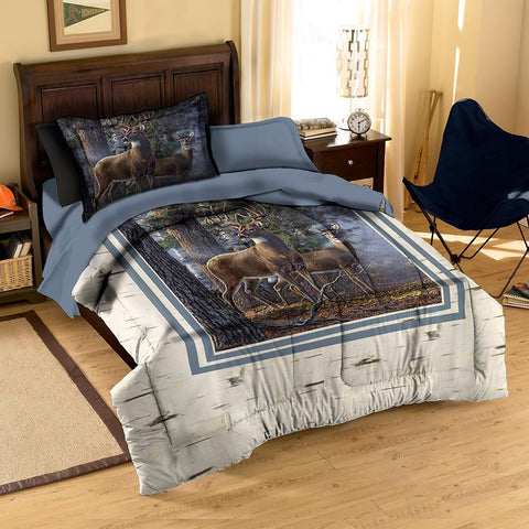 Hautman Bros - Wilderness  Comforter Set Twin-Full (64 x 86)