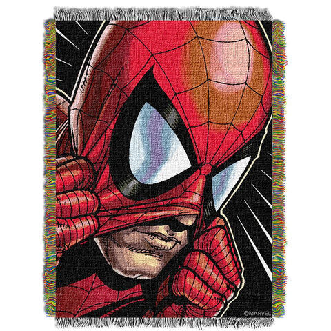 Marvel Peter Parker  Woven Tapestry Throw (48inx60in)
