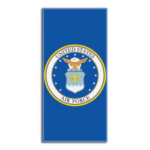 US Air Force Seal Beach Towels (28in x 58in)