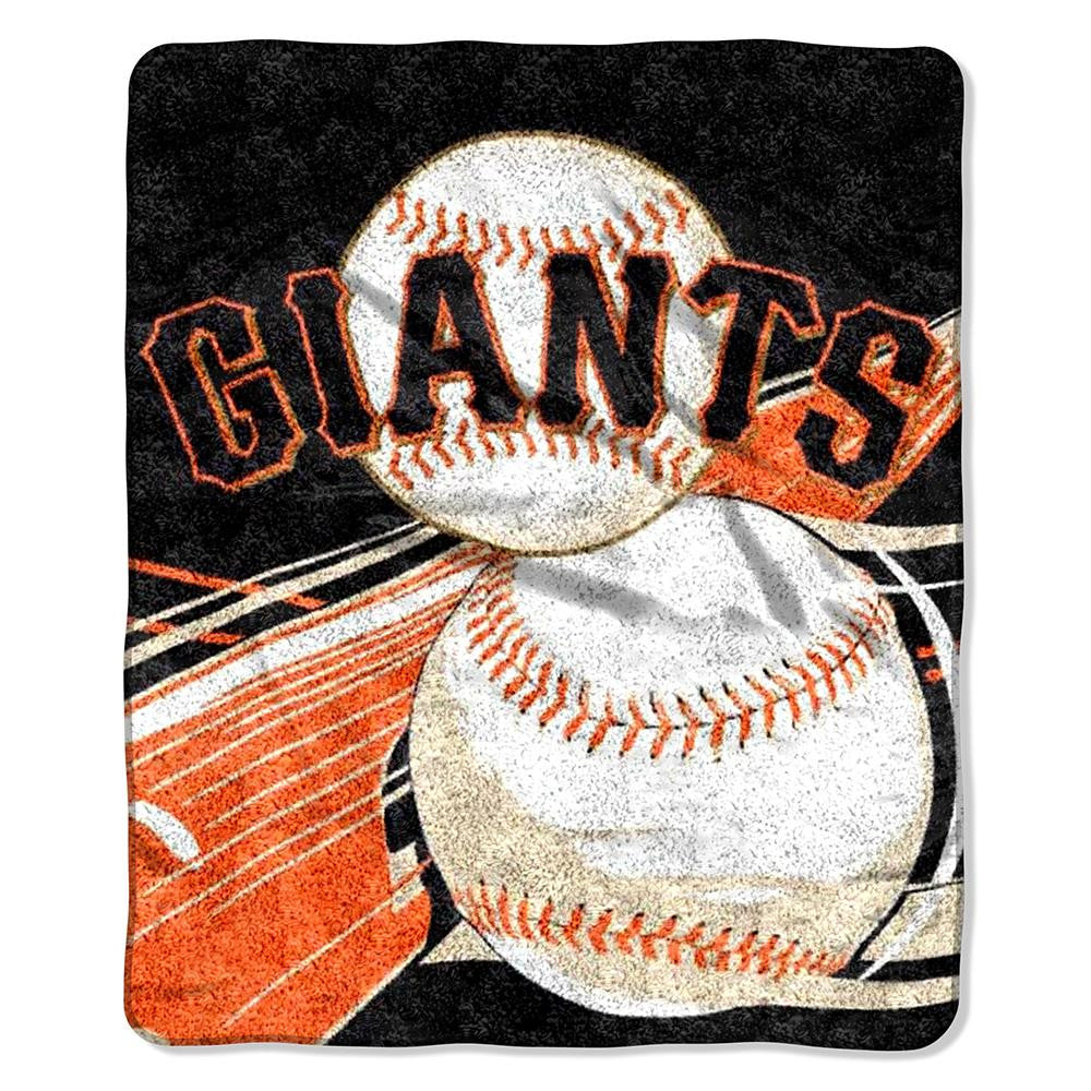 San Francisco Giants MLB Sherpa Throw (Big Stick Series) (50x60)