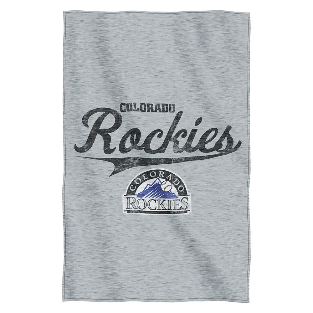 Colorado Rockies MLB Sweatshirt Throw