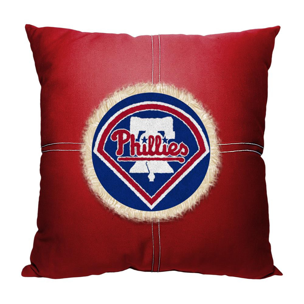 Philadelphia Phillies MLB Team Letterman Pillow (18x18)