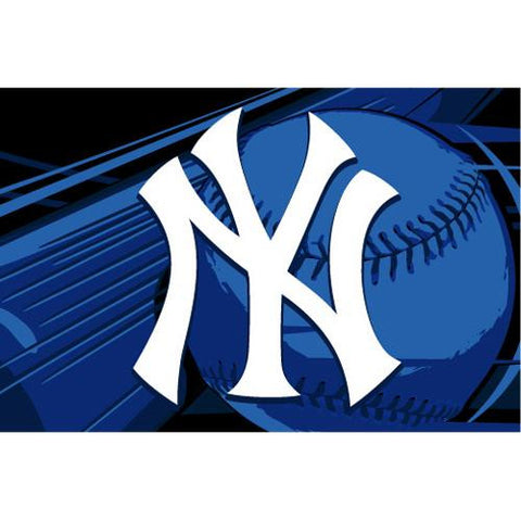 New York Yankees MLB Tufted Rug (59x39)