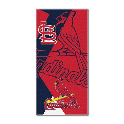 St. Louis Cardinals MLB ?Puzzle? Over-sized Beach Towel (34in x 72in)
