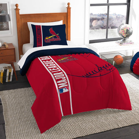 St. Louis Cardinals MLB Twin Comforter Set (Soft & Cozy) (64 x 86)