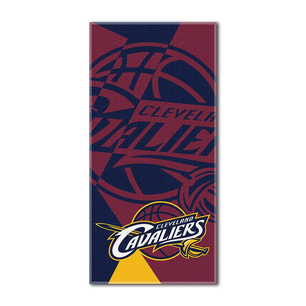 Cleveland Cavaliers NBA ?Puzzle? Over-sized Beach Towel (34in x 72in)