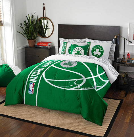 Boston Celtics NBA Full Comforter Bed in a Bag (Soft & Cozy) (76in x 86in)