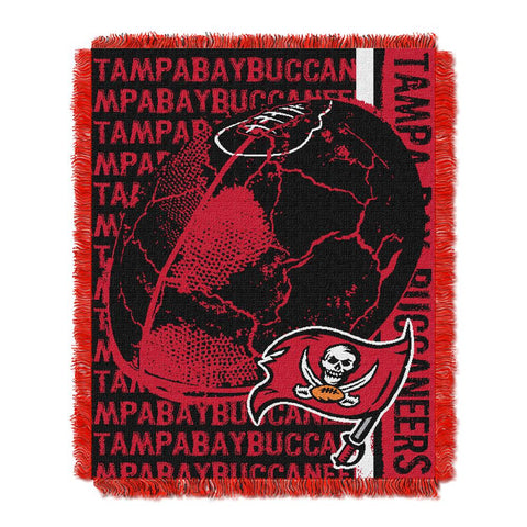 Tampa Bay Buccaneers NFL Triple Woven Jacquard Throw (Double Play) (48x60)
