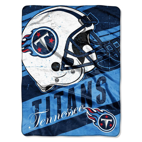 Tennessee Titans NFL Micro Raschel Blanket (Deep Slant Series) (46in x 60in)