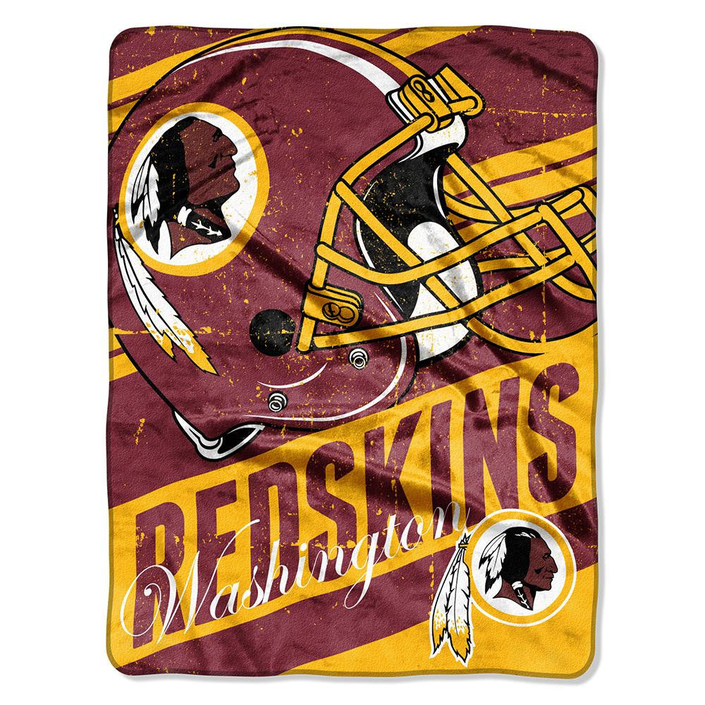 Washington Redskins NFL Micro Raschel Blanket (Deep Slant Series) (46in x 60in)