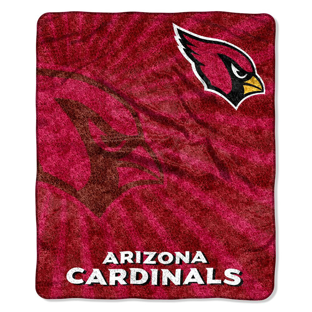 Arizona Cardinals NFL Sherpa Throw (Strobe Series) (50in x 60in)
