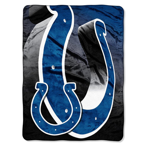 Indianapolis Colts NFL Micro Raschel Blanket (Bevel Series) (80x60)
