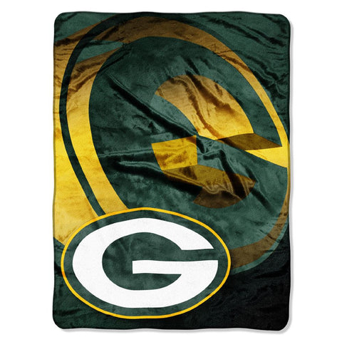 Green Bay Packers NFL Micro Raschel Blanket (Bevel Series) (80x60)