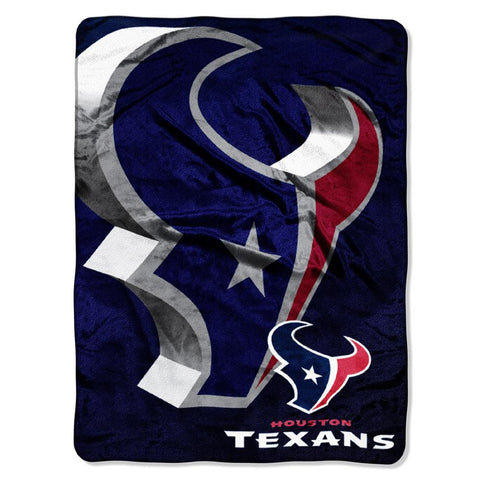 Houston Texans NFL Micro Raschel Blanket (Bevel Series) (80x60)