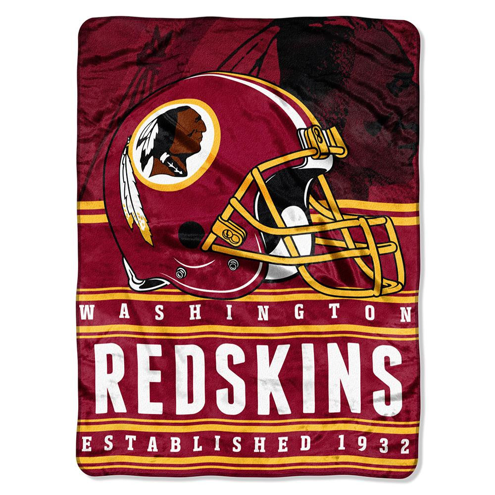 Washington Redskins NFL Silk Touch Throw (Stacked Series) (60inx80in)