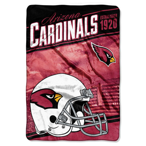 Arizona Cardinals NFL Stagger Oversized Micro Raschel (62in x 90in)