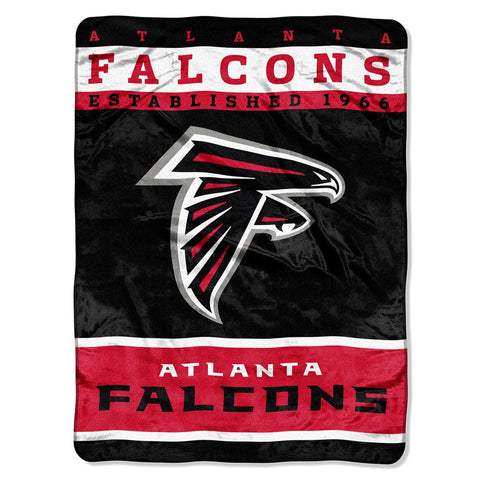 Atlanta Falcons NFL Royal Plush Raschel (12th Man Series) (60in x 80in)