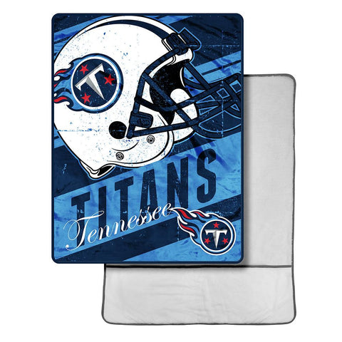 Tennessee Titans NFL Micro Sherpa Throw with Foot Pocket